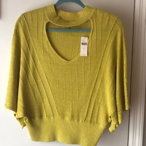 Anthropologie Ribbed Blouse